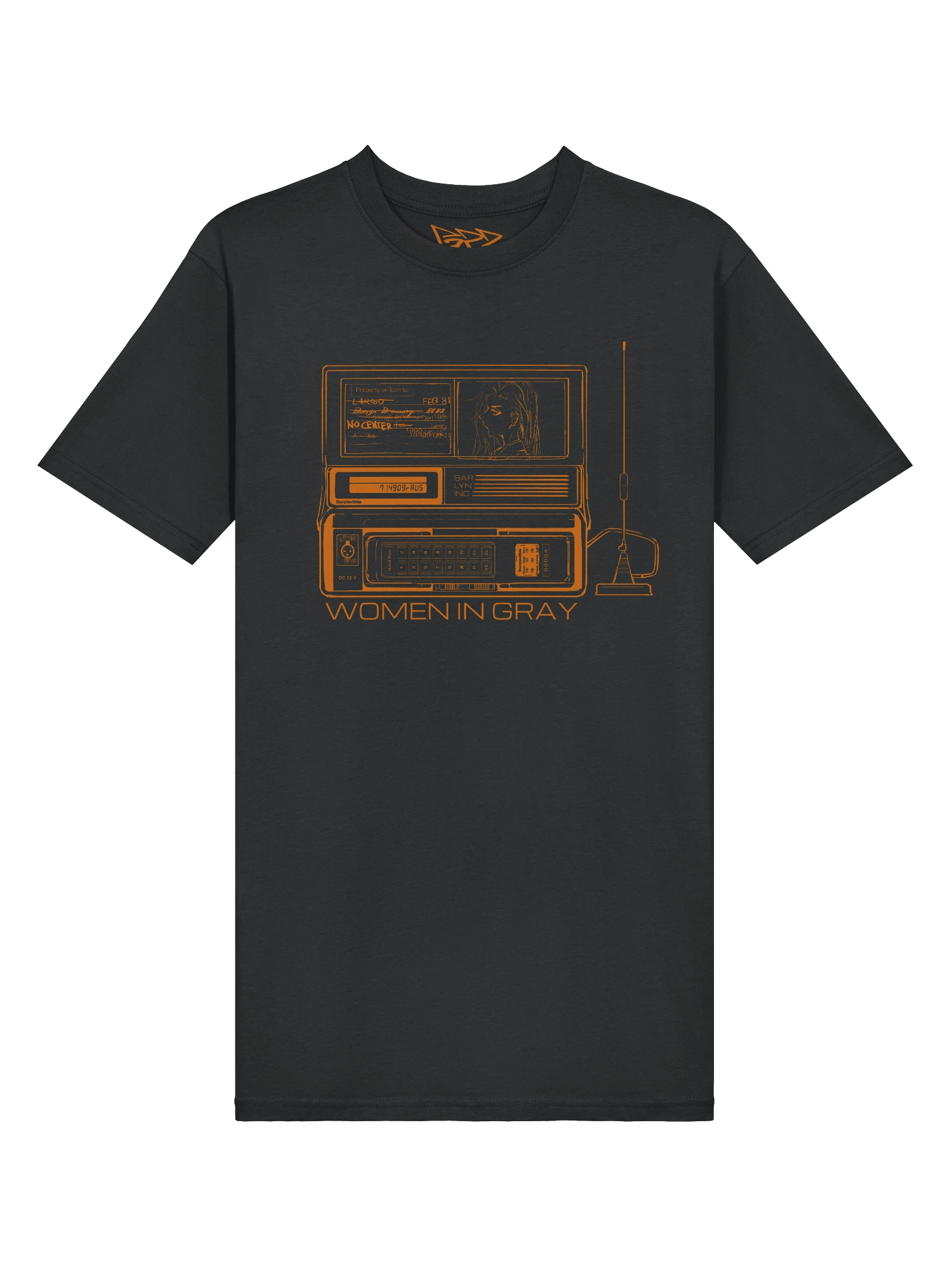 Women in Gray - Mobile Phone T-Shirt (amber) product image (3)