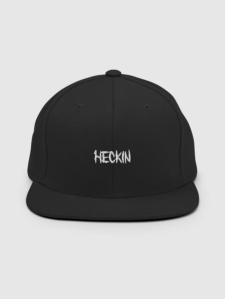 Snapback Hat (White Heckin) product image (1)