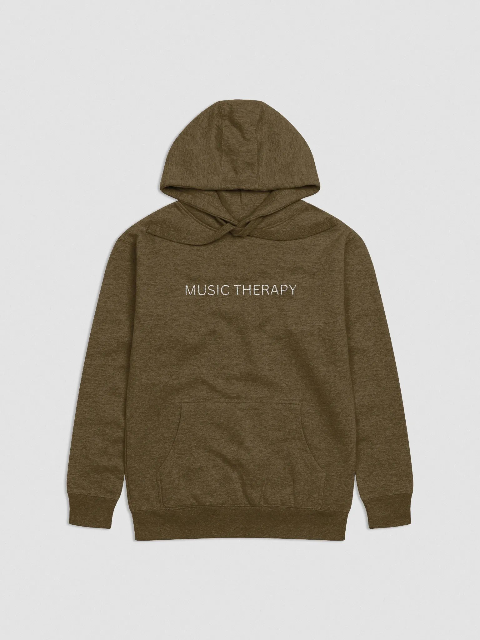 Music Therapy Hoodie - Military Green product image (1)