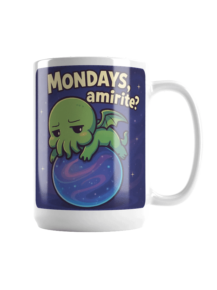 Mondays, amirite? Marble Madness Mug product image (1)