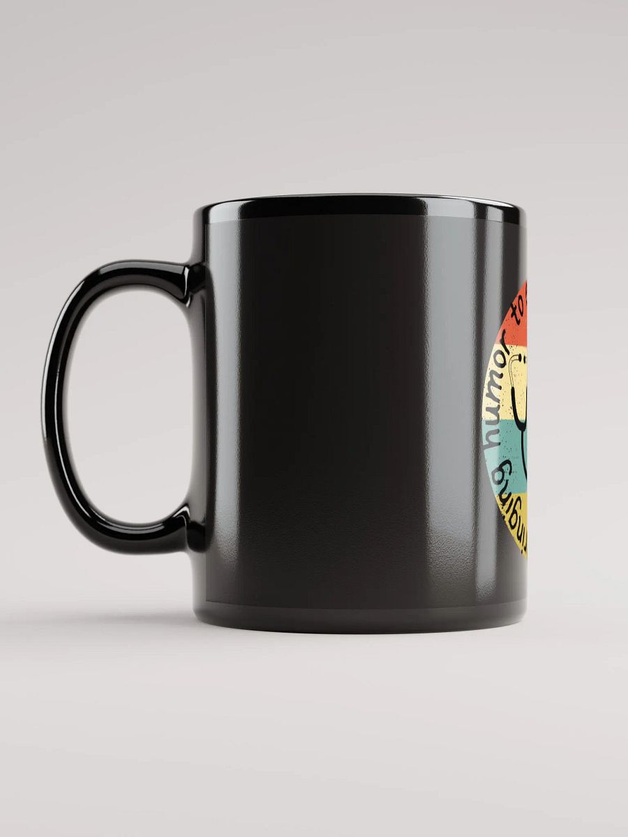 Bringing humor to each patient individually Black Glossy Mug product image (11)