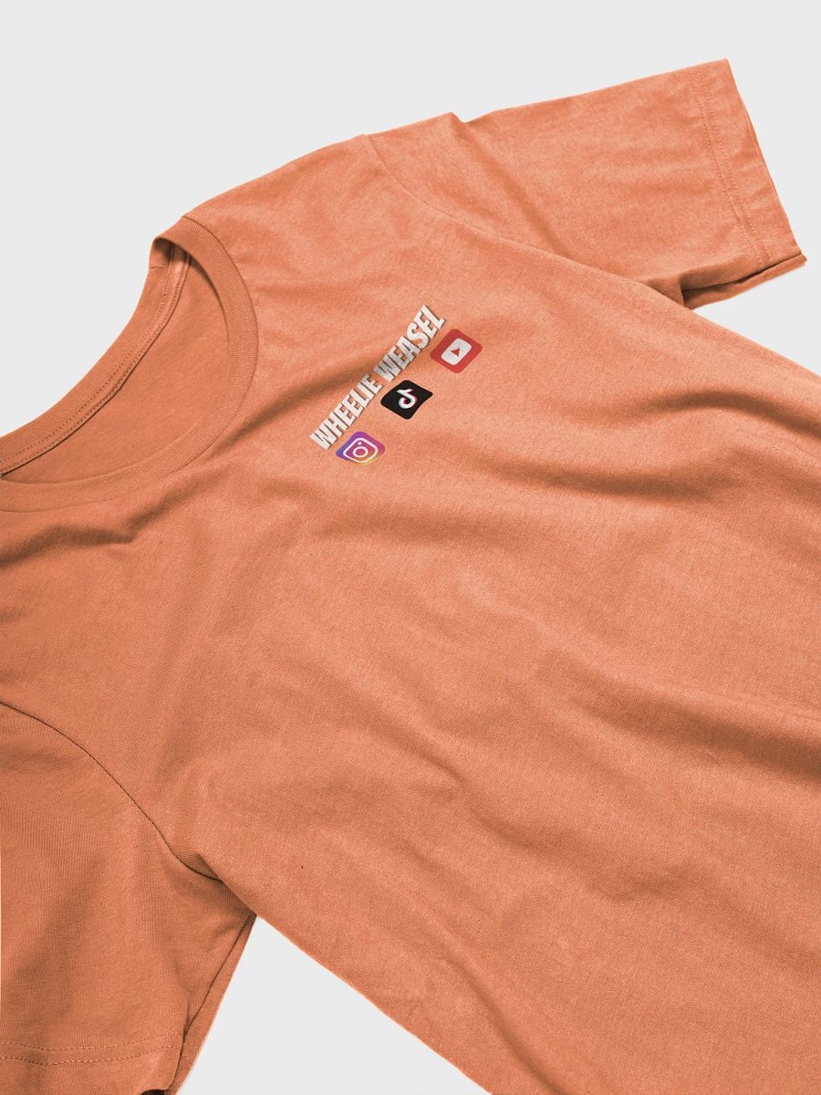 Red Rose Wheelie Weasel T-Shirt product image (3)