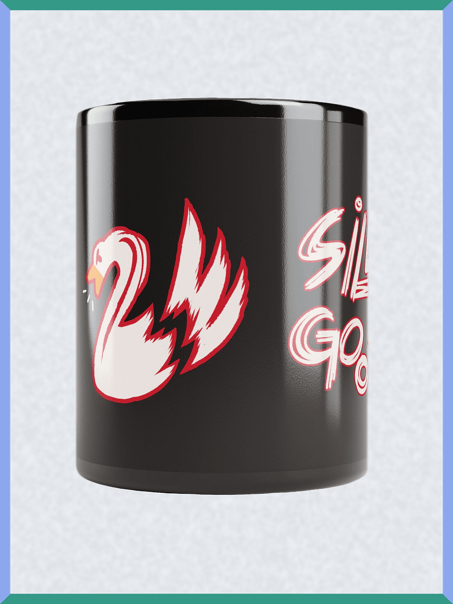 Silly Goose - Glossy Black Mug product image (3)