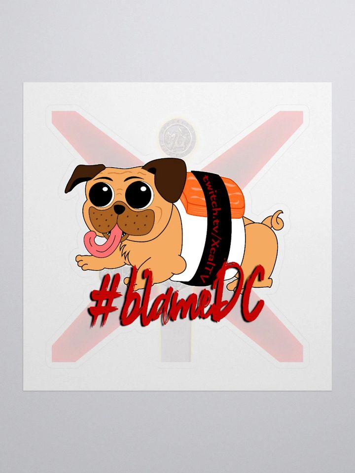 Sushi Pug Sticker product image (2)