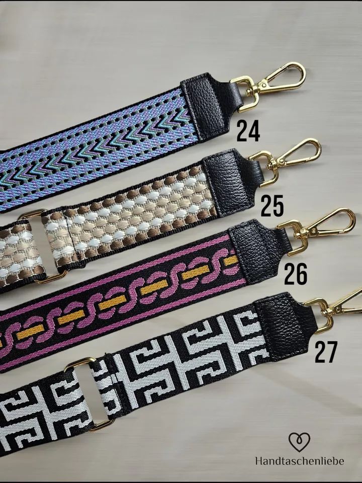 Pocket Strap Black Wide Strap Shoulder Strap Fabric Bag Strap Fabric Strap- product image (6)