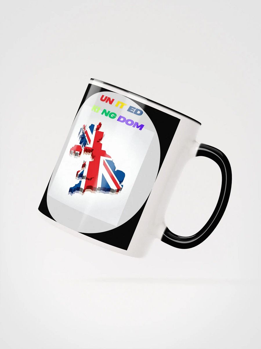 Ceramic Mug with Color Inside UK Map product image (2)