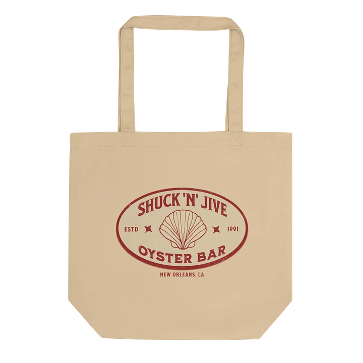 Vintage Oyster Bar Canvas Tote product image (1)