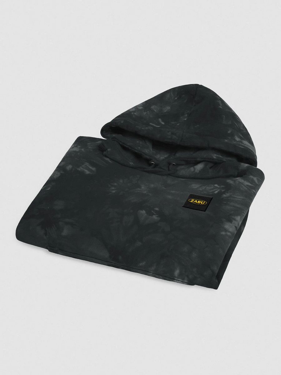 ZABU X Champion Yellow Oval Tie-Dye Hoodie product image (8)