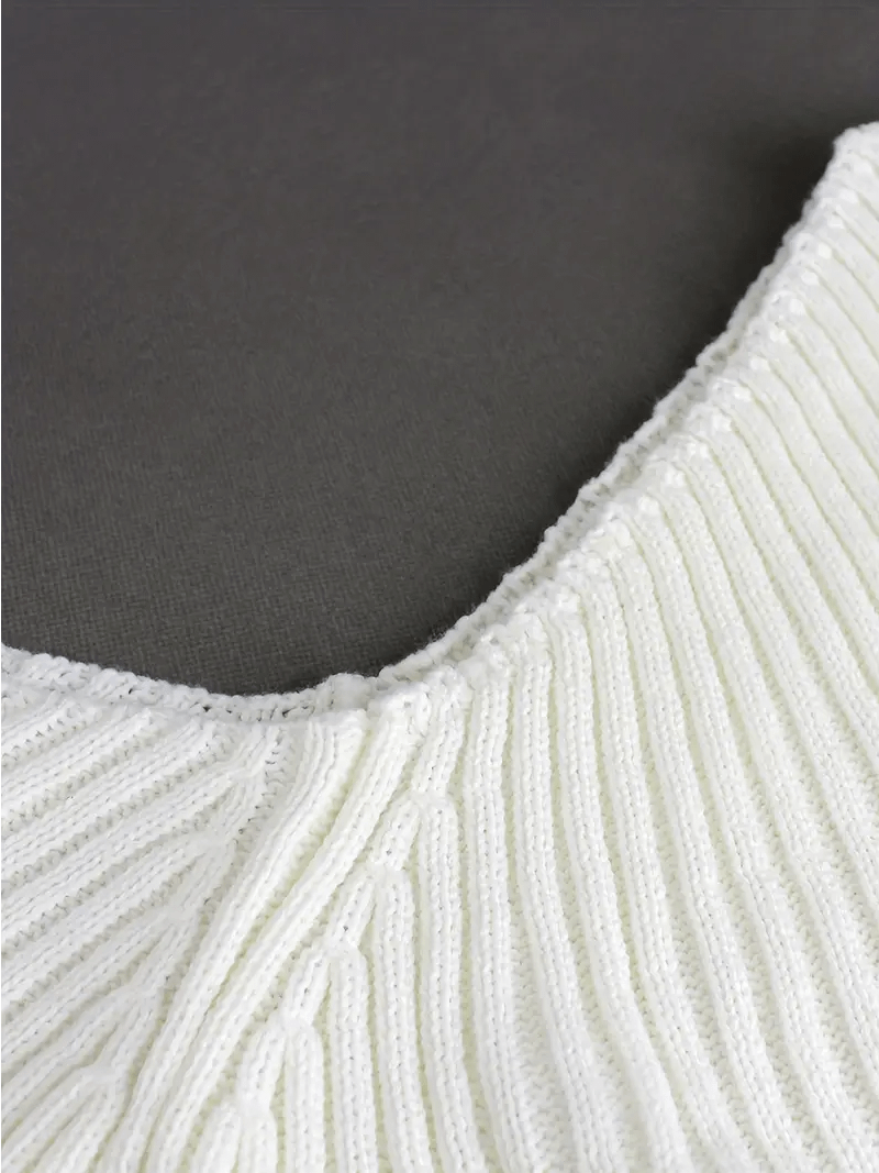 Crop knit sweater product image (5)