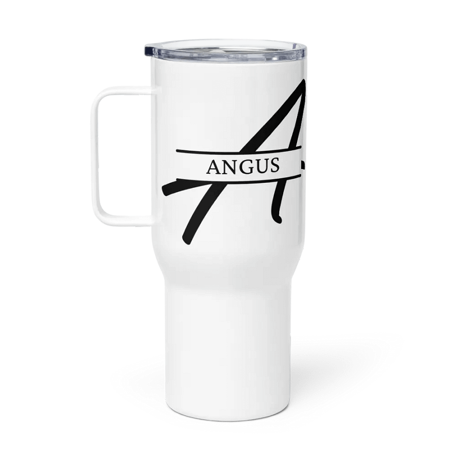 Angus Artistic Logo Travel Mug – Premium Insulated Tumbler for Coffee Lovers product image (4)