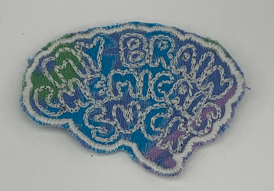 My Brain Chemicals Suck Patch product image (4)