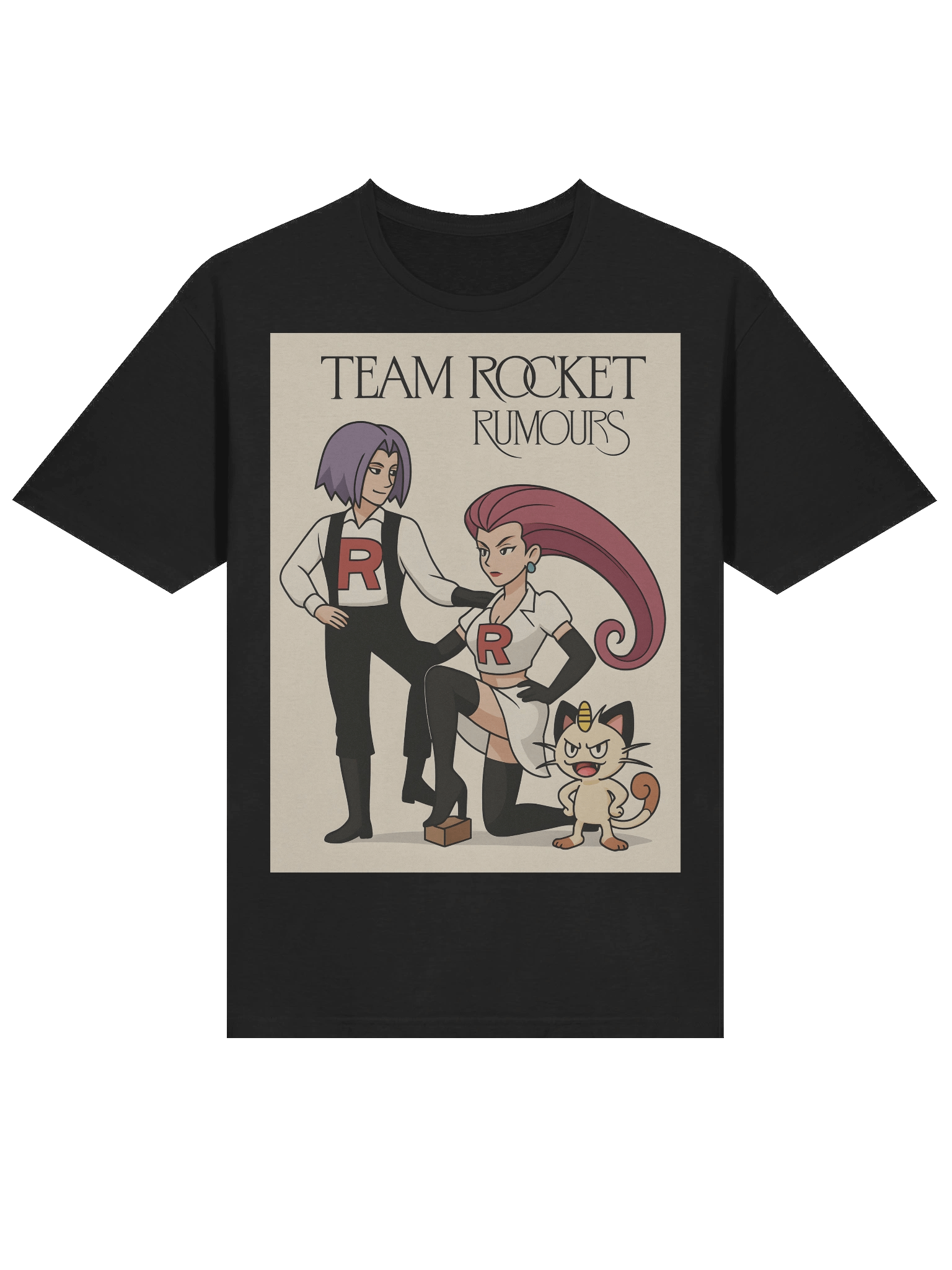Team Rocket "Rumours" Album Cover Parody – Jessie, James & Meowth Pokémon Mashup product image (3)