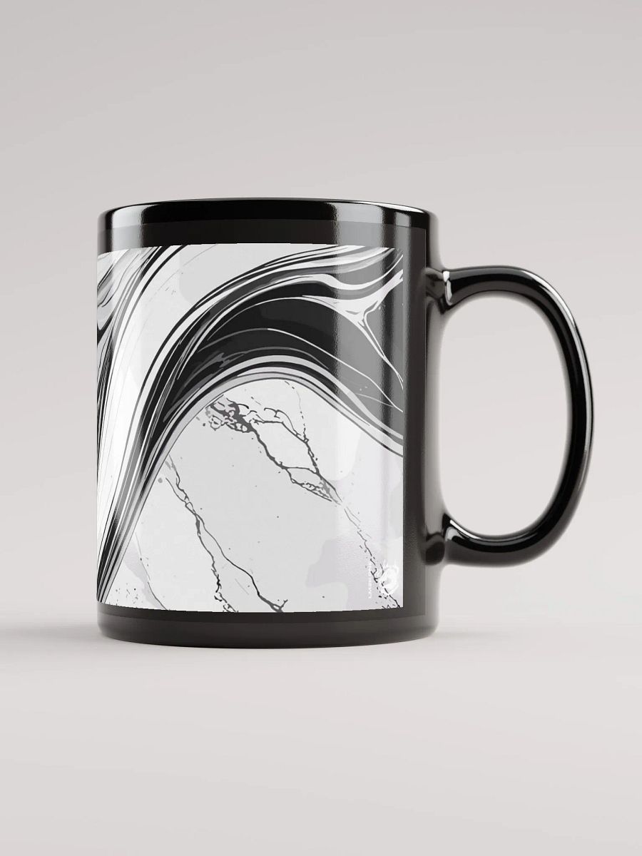 Swirling Monochrome Blossom Mug product image (6)