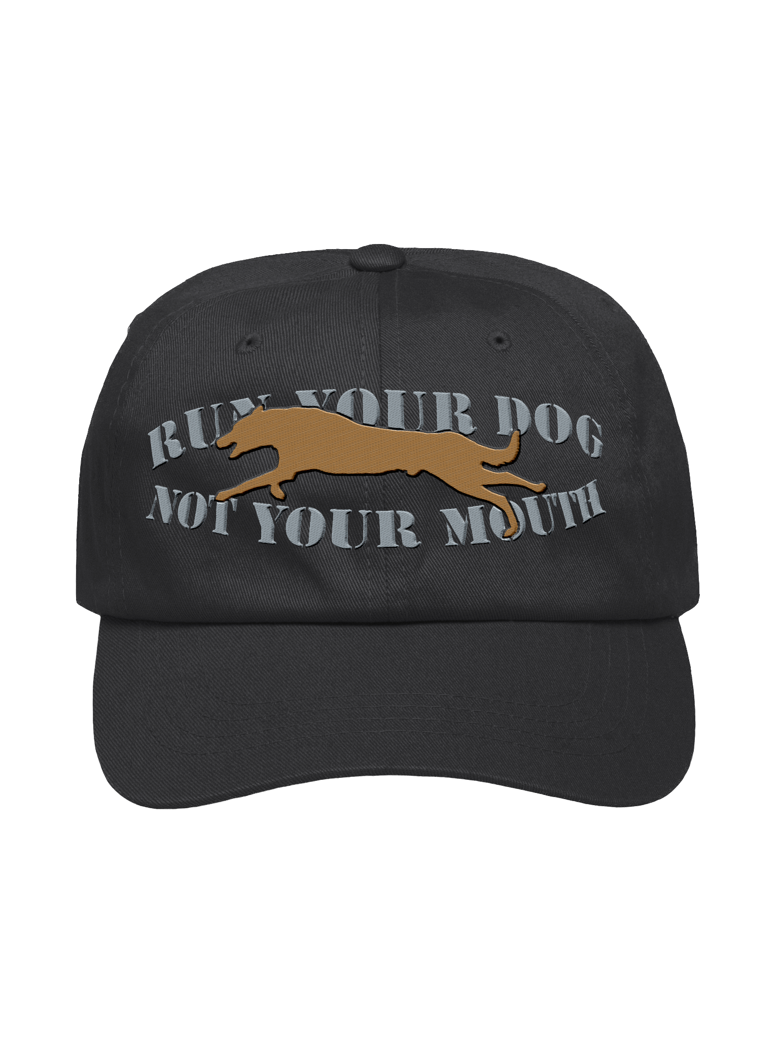 Run Your Dog, Not Your Mouth Classic Dad Hat product image (2)