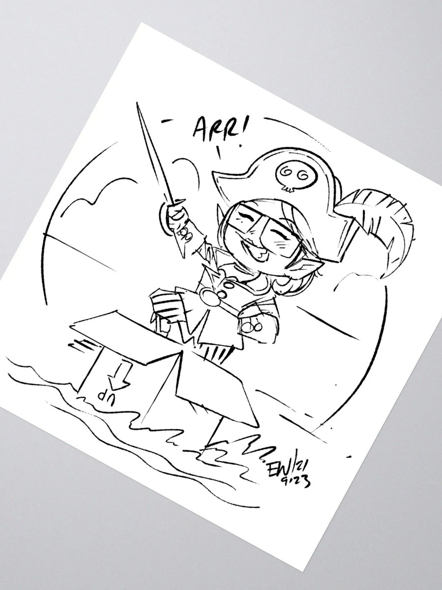 Ahoy me Coloring Crew Steeeker product image (2)
