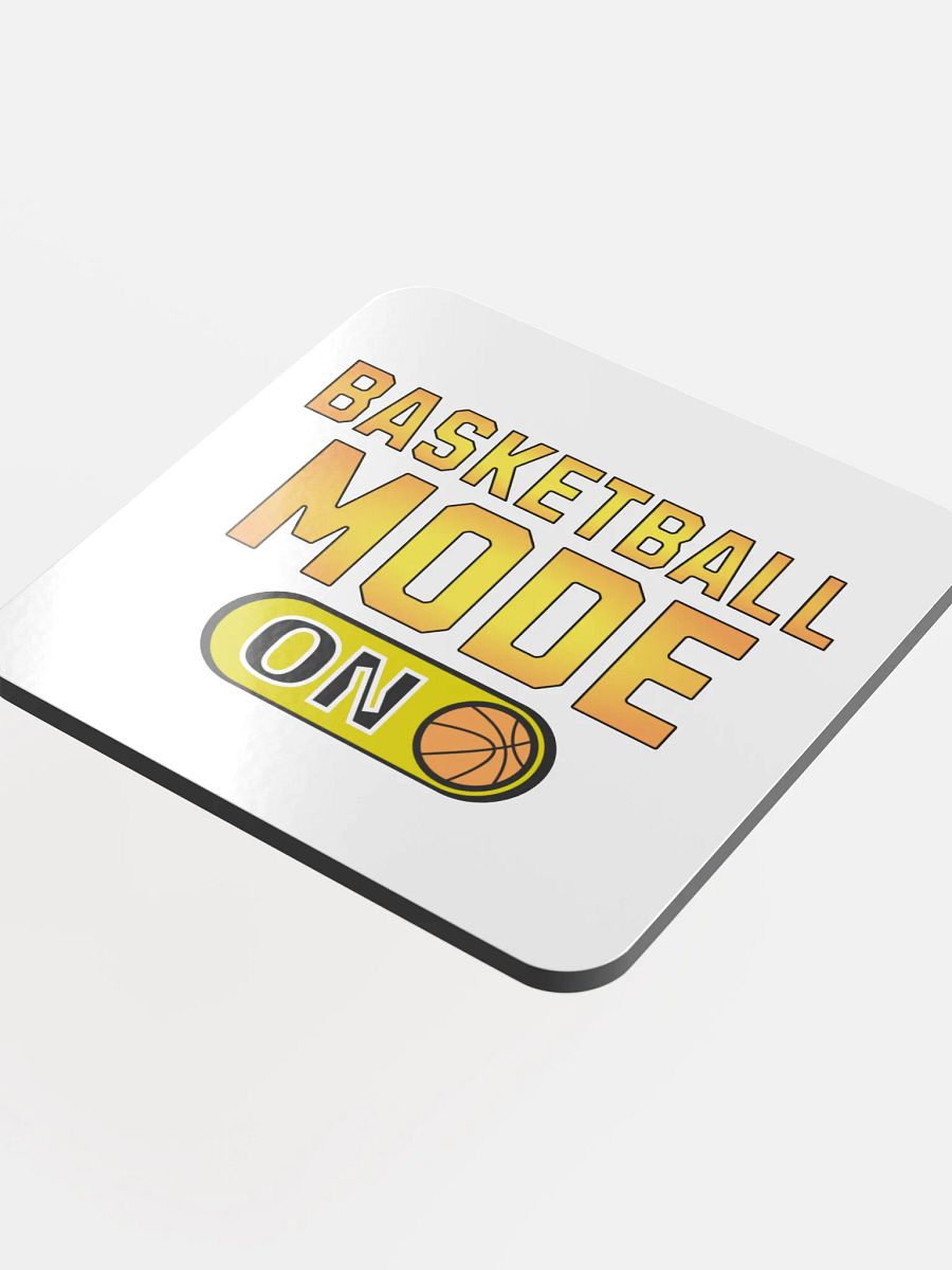 Basketball Mode On Cork Coaster product image (4)