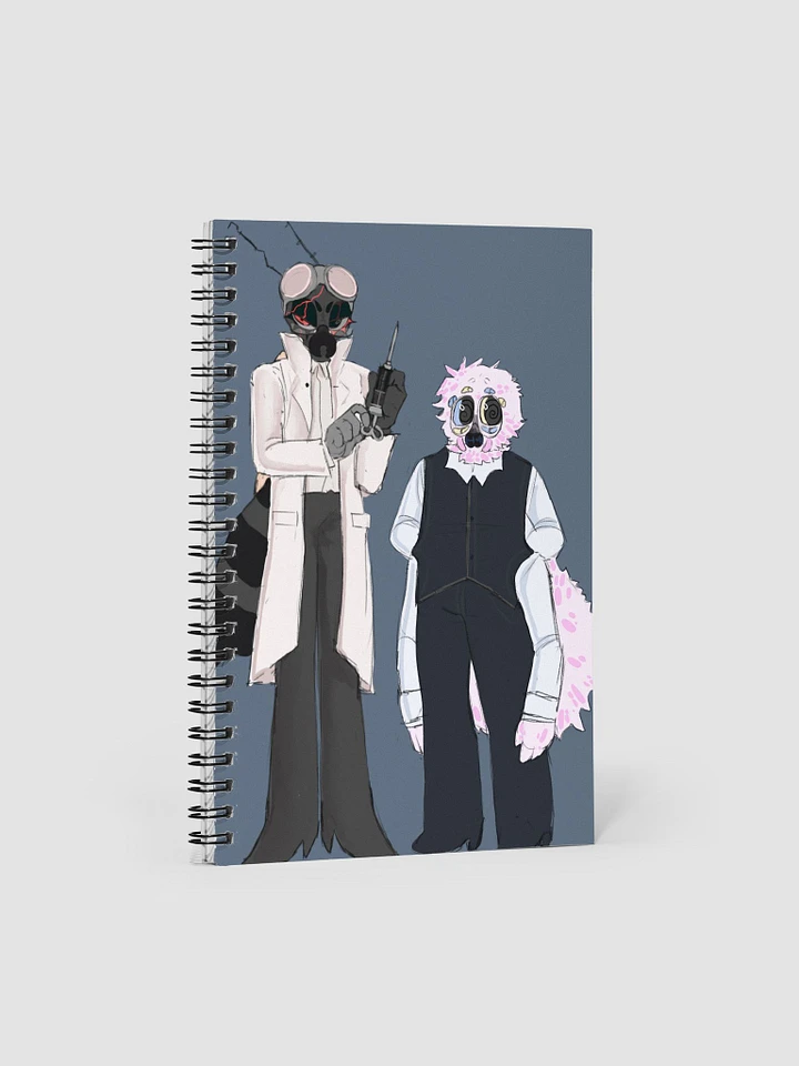 Scientist Buggy Spiral Notebook product image (1)
