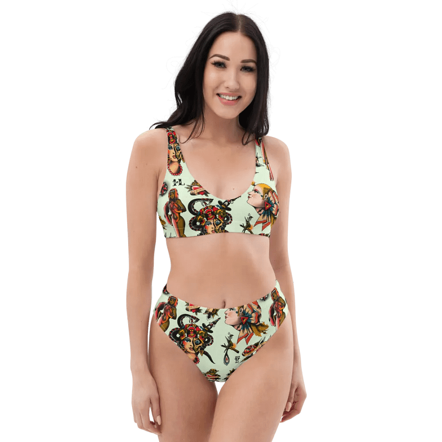 Landlubber Lewy’s Tattoo Flash Bikini Set product image (5)