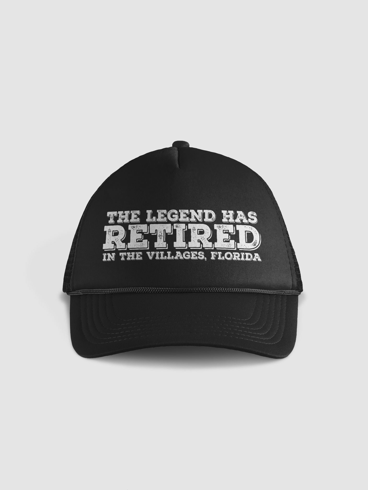 Valucap Foam Trucker Hat (The Legend has Retired) product image (1)