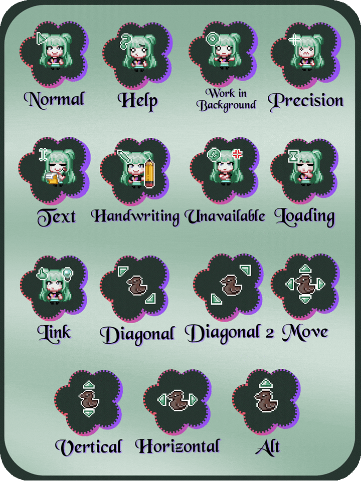 MintyMikkusu Mouse Cursor Pack product image (1)