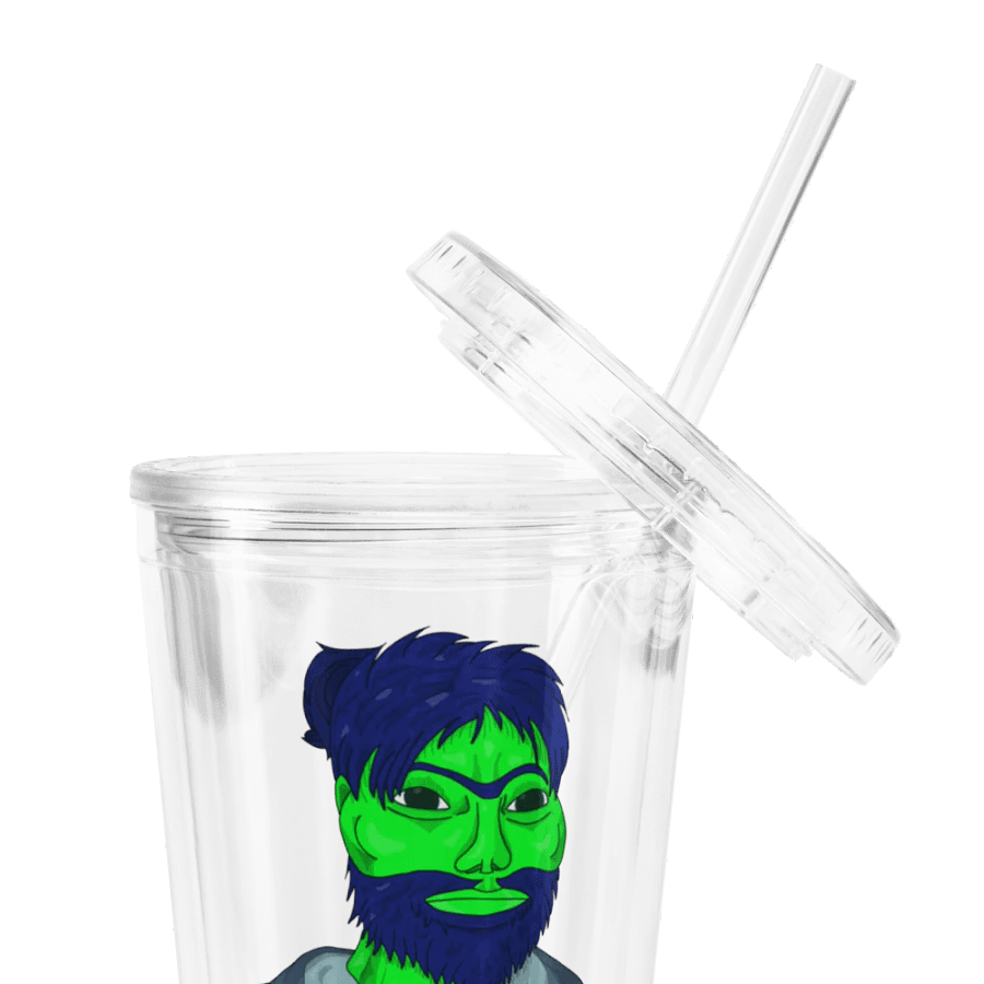 LooksGut2Me Clear Plastic Tumbler product image (5)
