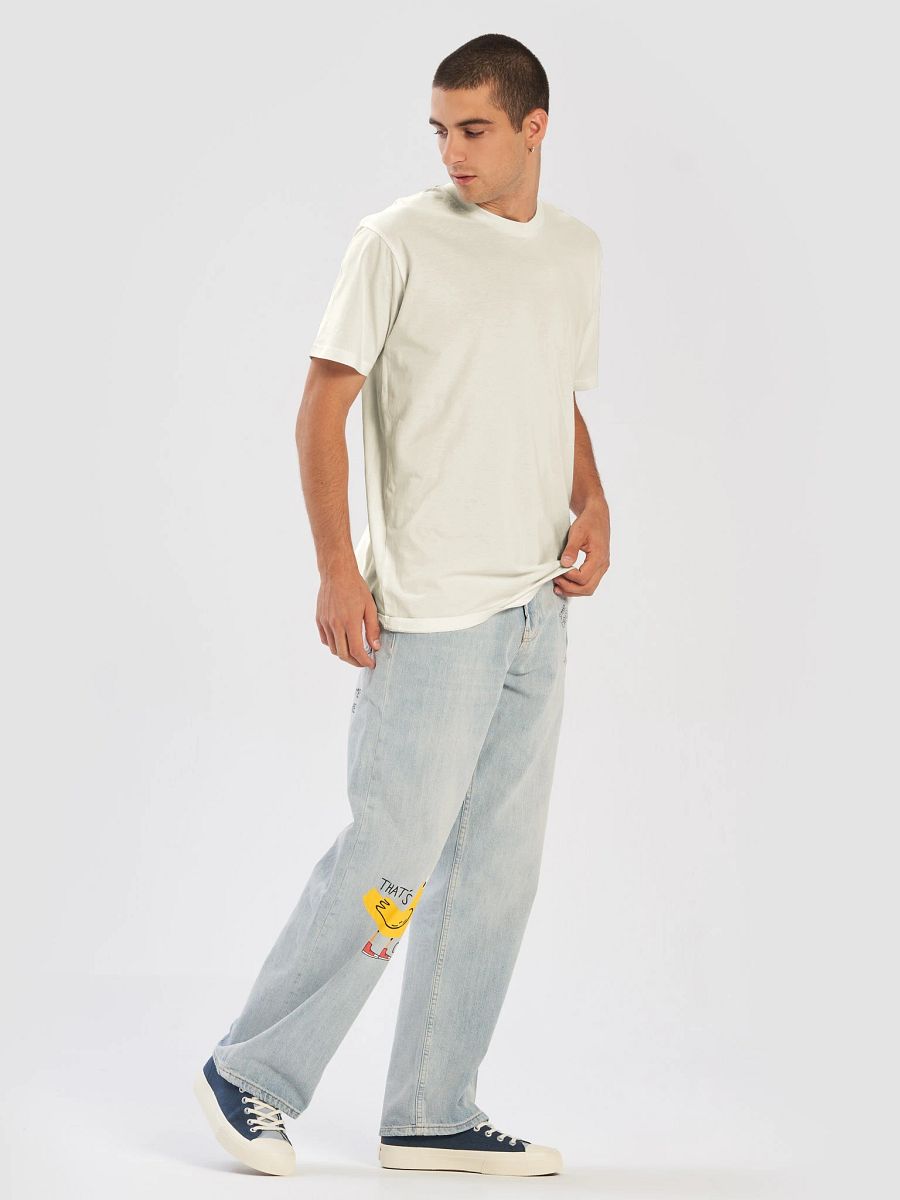 Plain Color Ecru Natural T-Shirt product image (3)