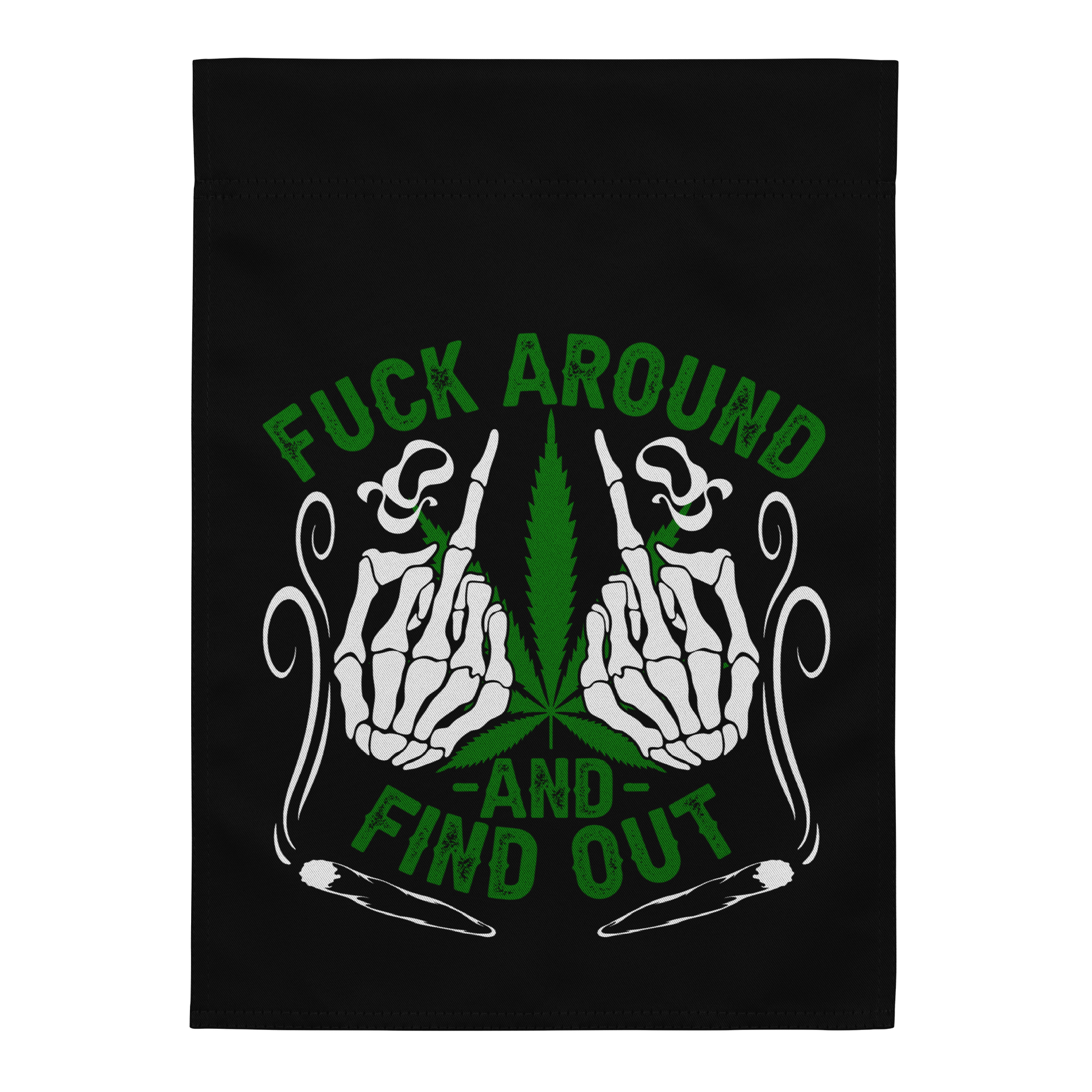 Hemp Quarters FAFO Garden Flag product image (2)