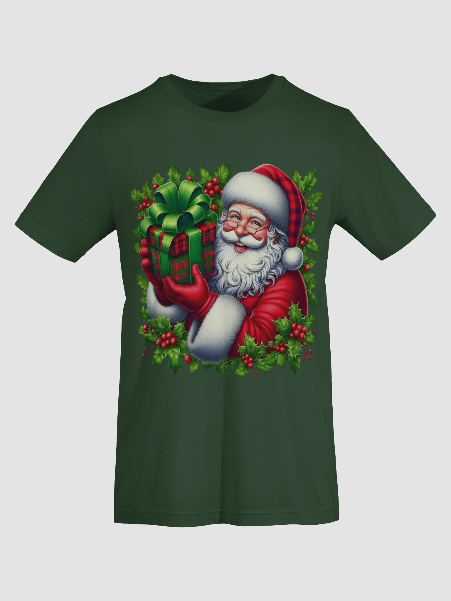 Festive Santa Claus Gift T-Shirt product image (4)
