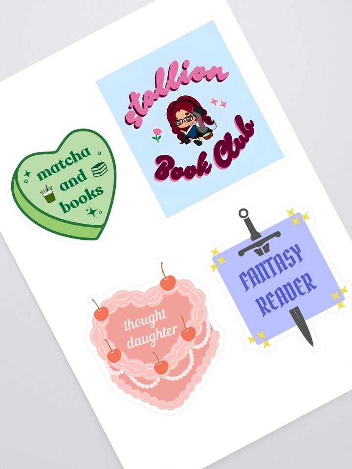 STALLION BOOK CLUB ☆ stickers product image (1)