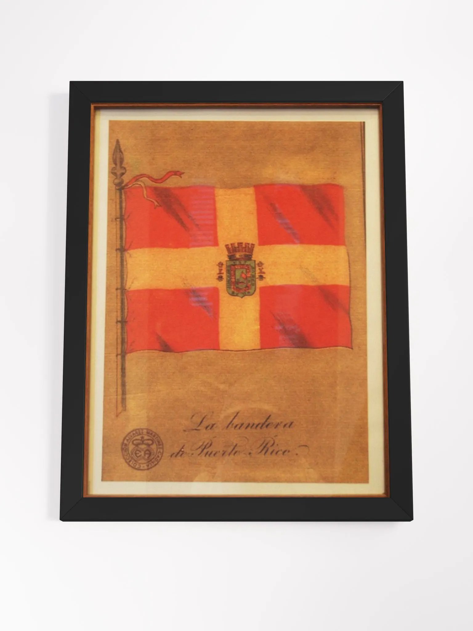 Cuadro - Bandera Provincial de Puerto Rico 1873 product image (4)