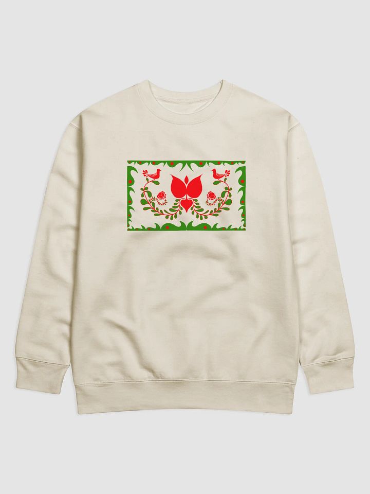 Hungarian Floral Bliss Premium Sweatshirt product image (1)