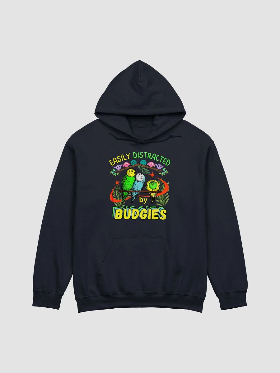 Easily Distracted By Budgie Paradise Hoodie product image (13)