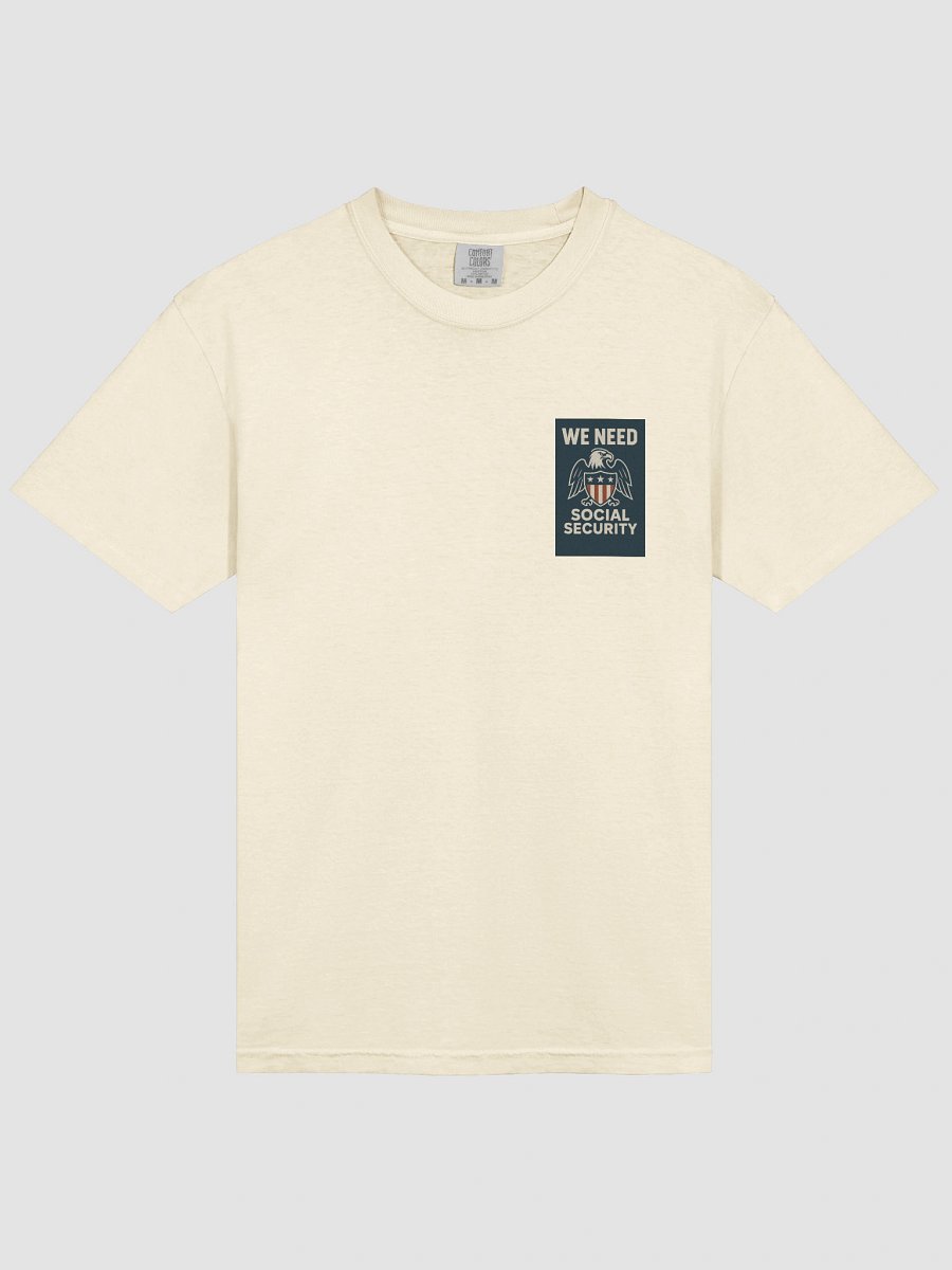 We Need Social Security Pocket Graphic T-Shirt product image (3)