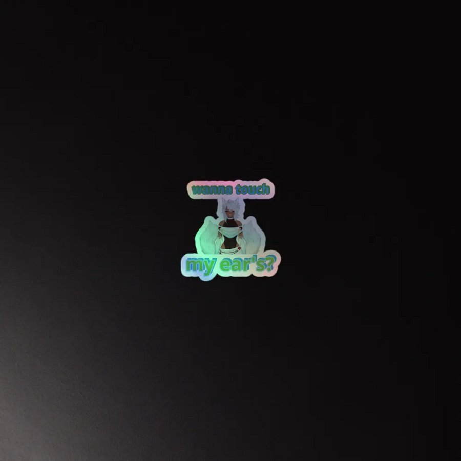 The forbidden ears sticker product image (4)