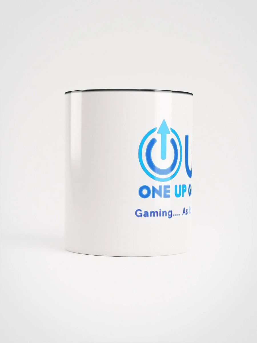 OUG Logo Blue Ceramic Mug with Color Inside product image (5)