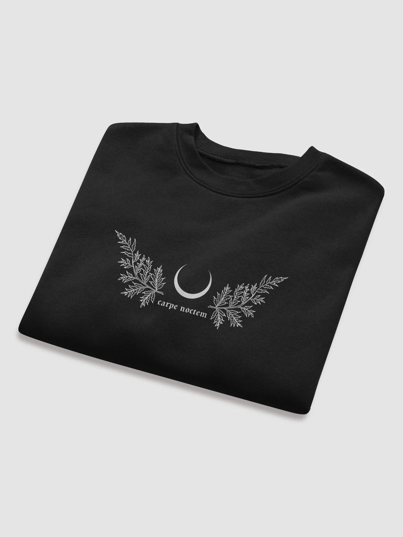 Carpe Noctem Cropped Sweatshirt product image (5)