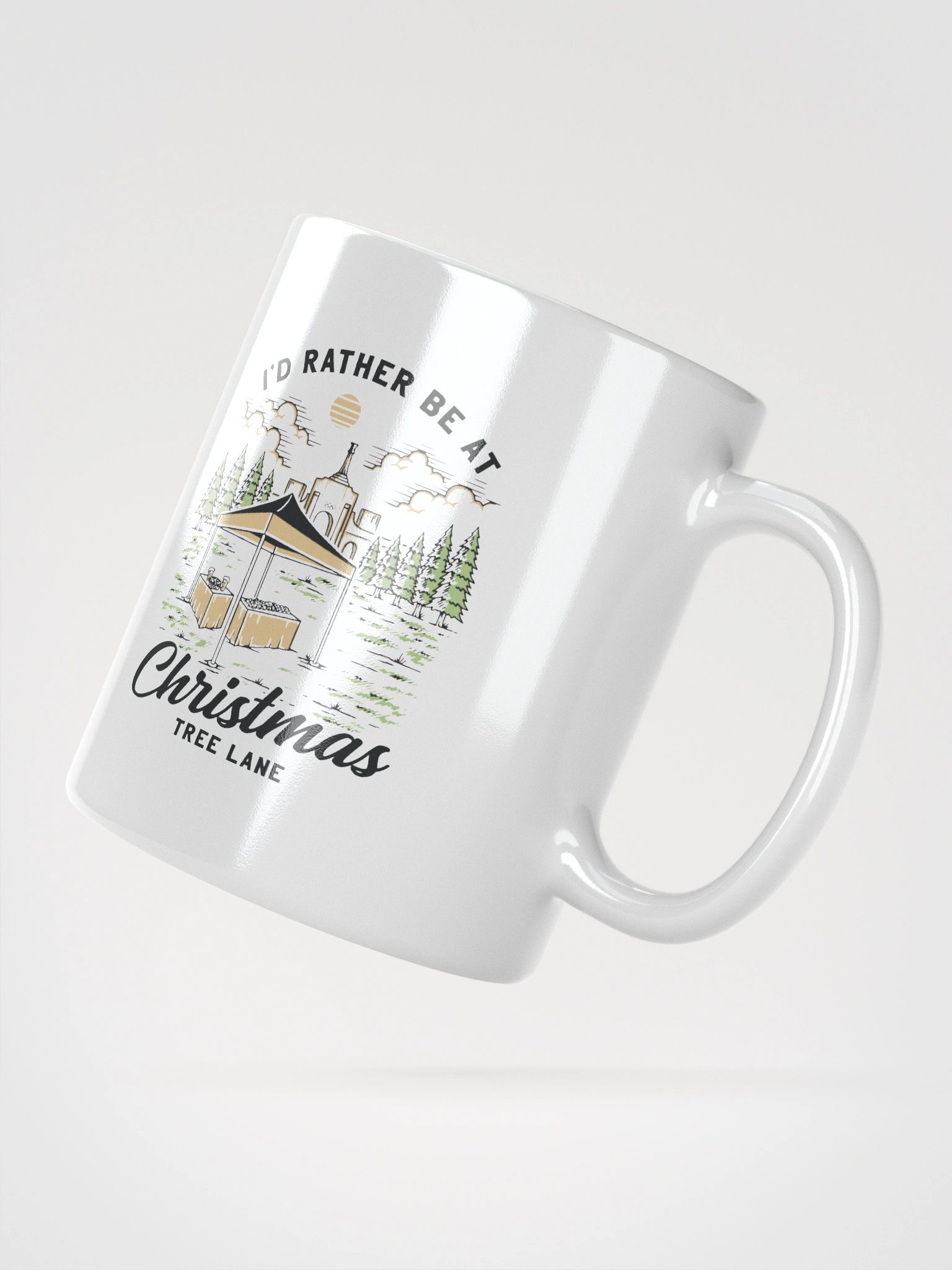 I'd Rather Be At Christmas Tree Lane Mug product image (5)