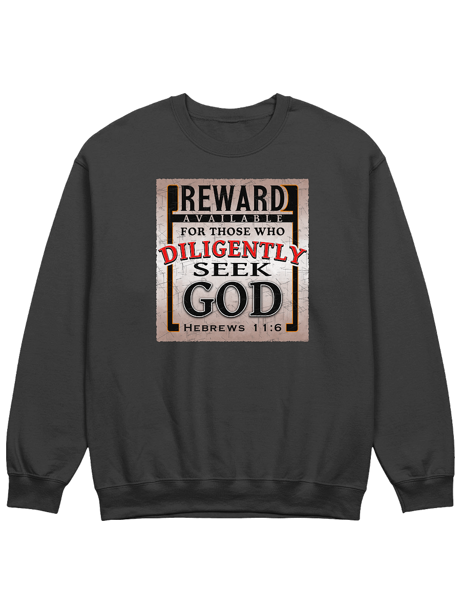 Reward For Those Who Diligently Seek God Sweatshirt product image (1)