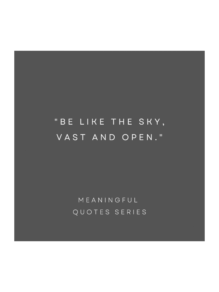 Be Like The Sky. product image (1)