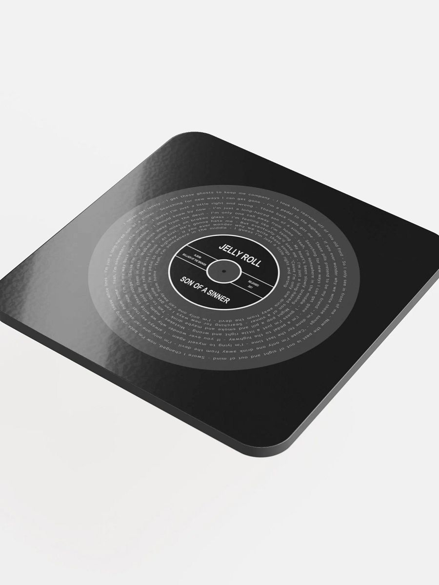 Jelly Roll - Son of a Sinner Vinyl Coaster product image (4)