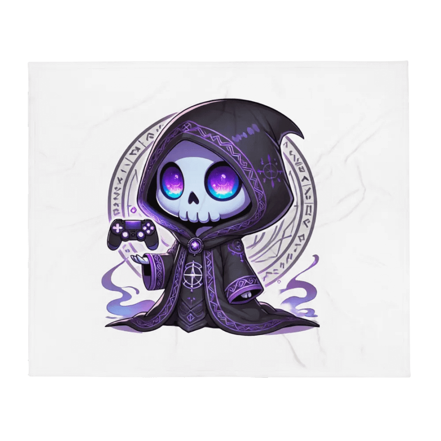 Grimmy's Cozy Reaper Blanket product image (2)