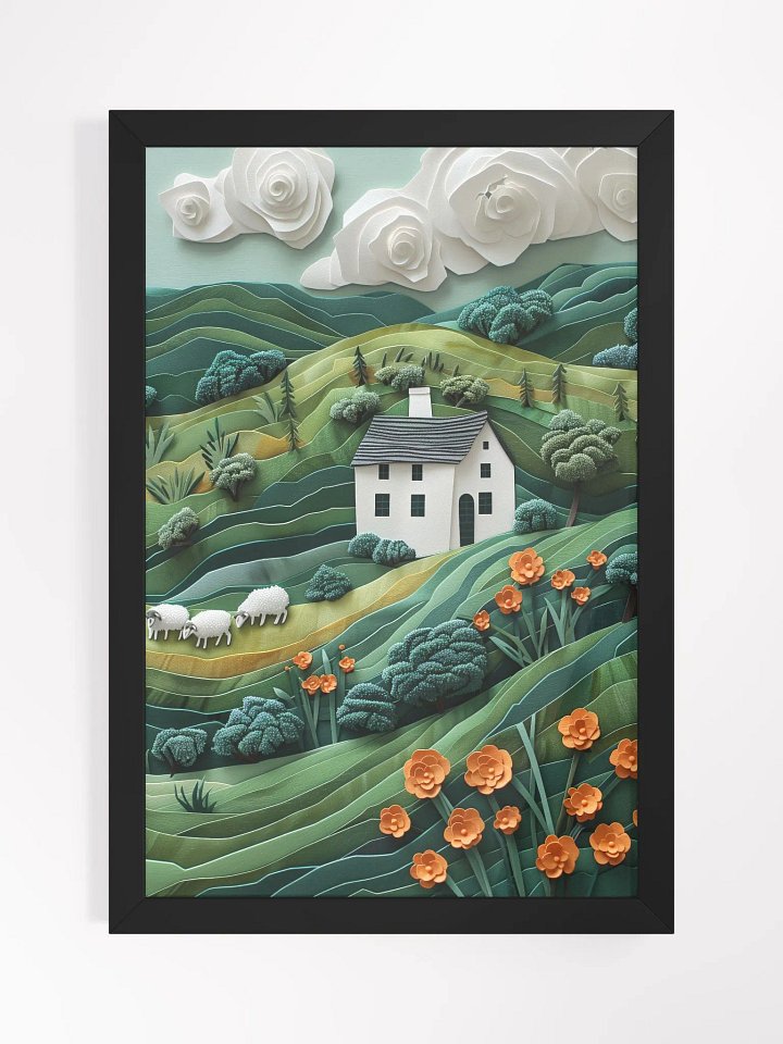 Nestled in the Valley - Impressive Framed Art to Set Your Airbnb Apart product image (1)