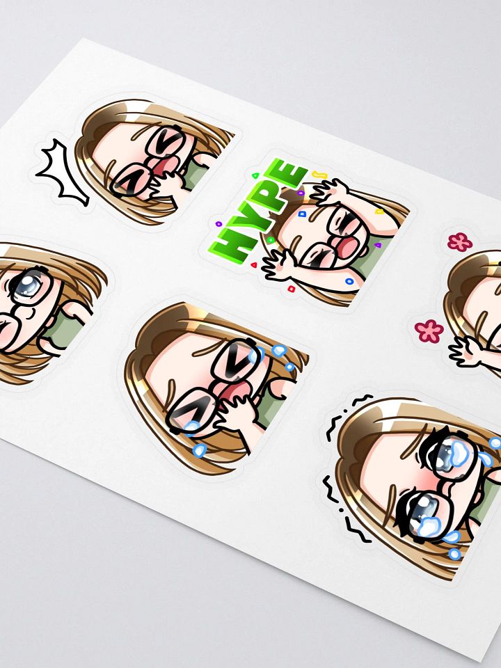 Emotions - Twitch Emote Sticker Sheets product image (2)