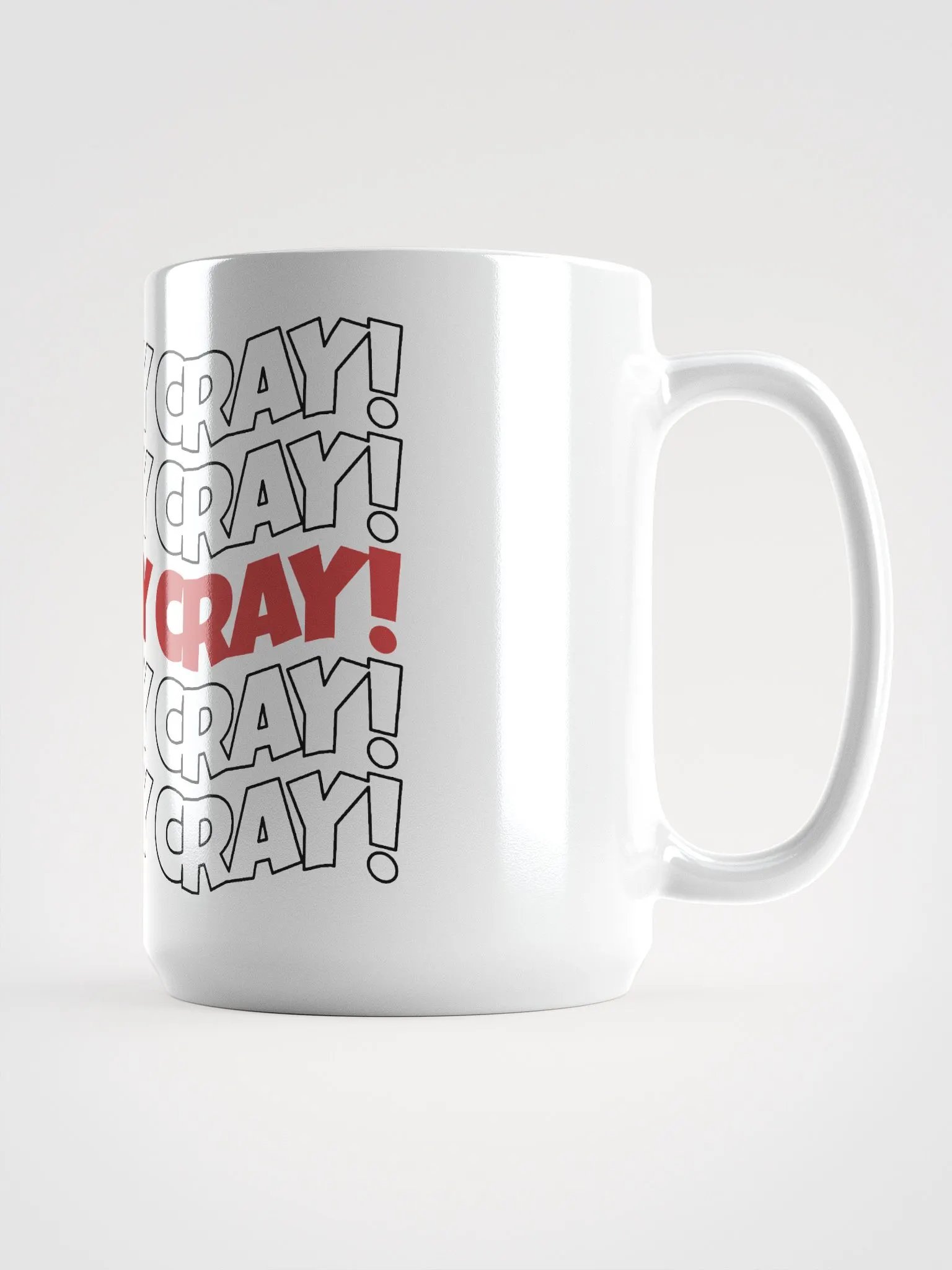 He's cray cray! Mug (red/black) product image (1)