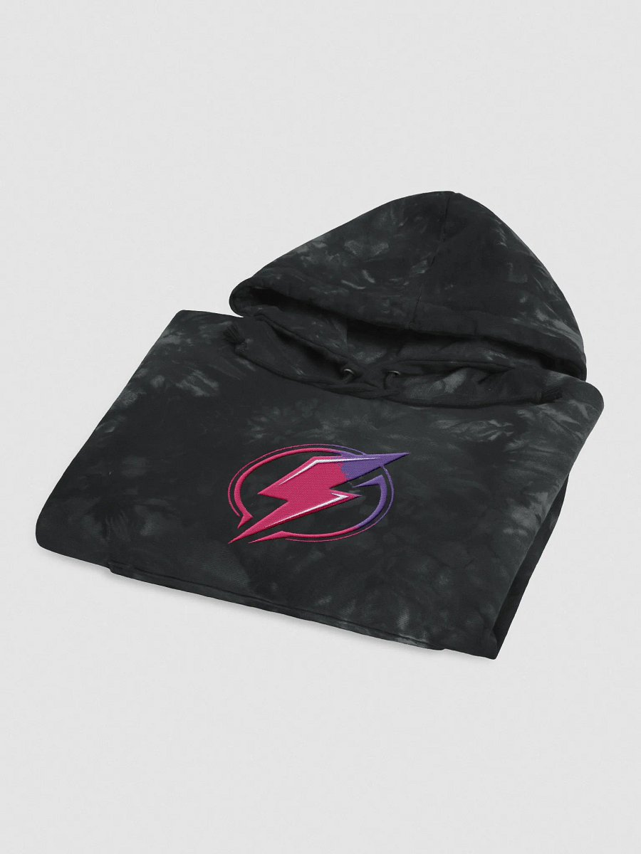Supercharged Evolved Pink Lightning Bolt Black Champion Jumper product image (4)