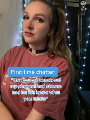 If thats your first message 🚩🚩🚩 #streamer #twitchstreamer #gamer #gamergirl #smallstreamer #smallstreamercommunity 