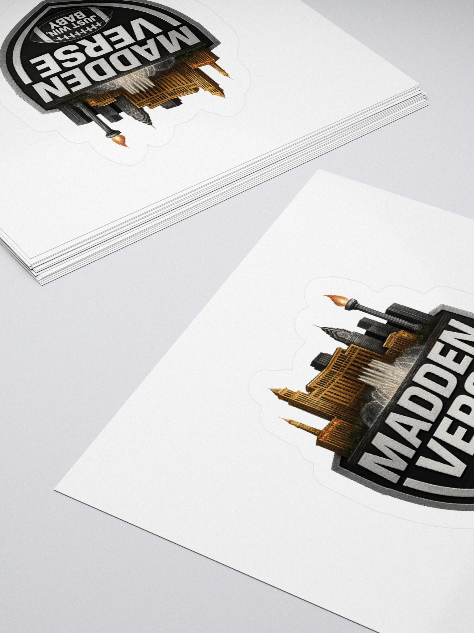 JUST WIN BABY MADDEN VERSE STICKER product image (10)