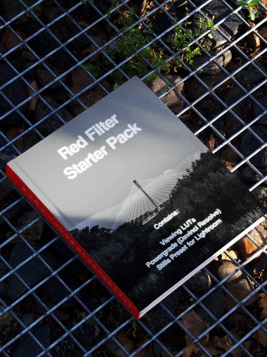 Red Filter Conversion LUT + Lightroom Preset product image (1)