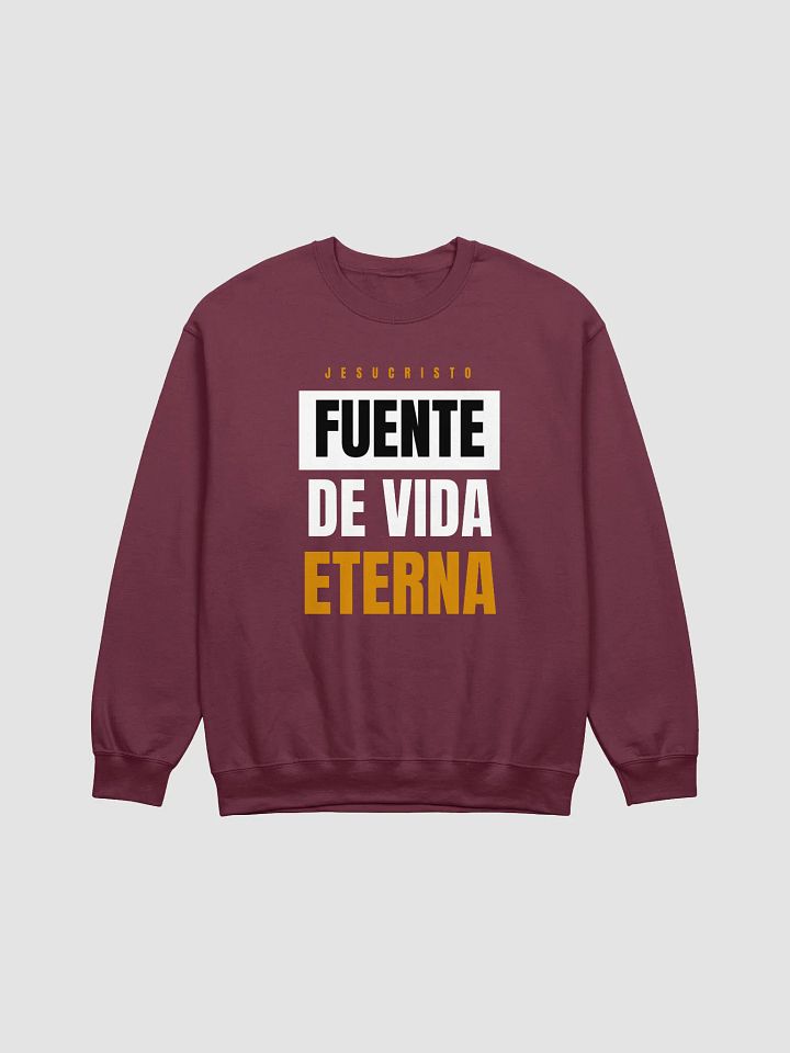 Sudadera Unisex Cuello Redondo | Fuente de Vida product image (5)
