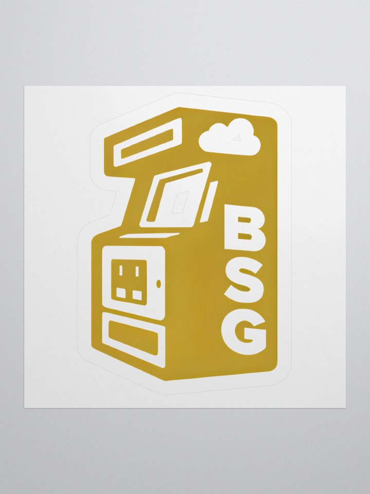 Classic BlackSkyGamers Logo Kiss Cut Stickers product image (1)